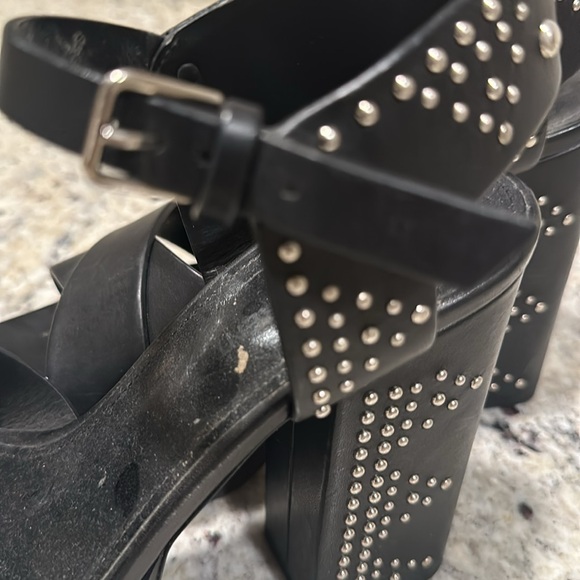 Saint Laurent Paris platform studded sandals 🌟 - Picture 9 of 13